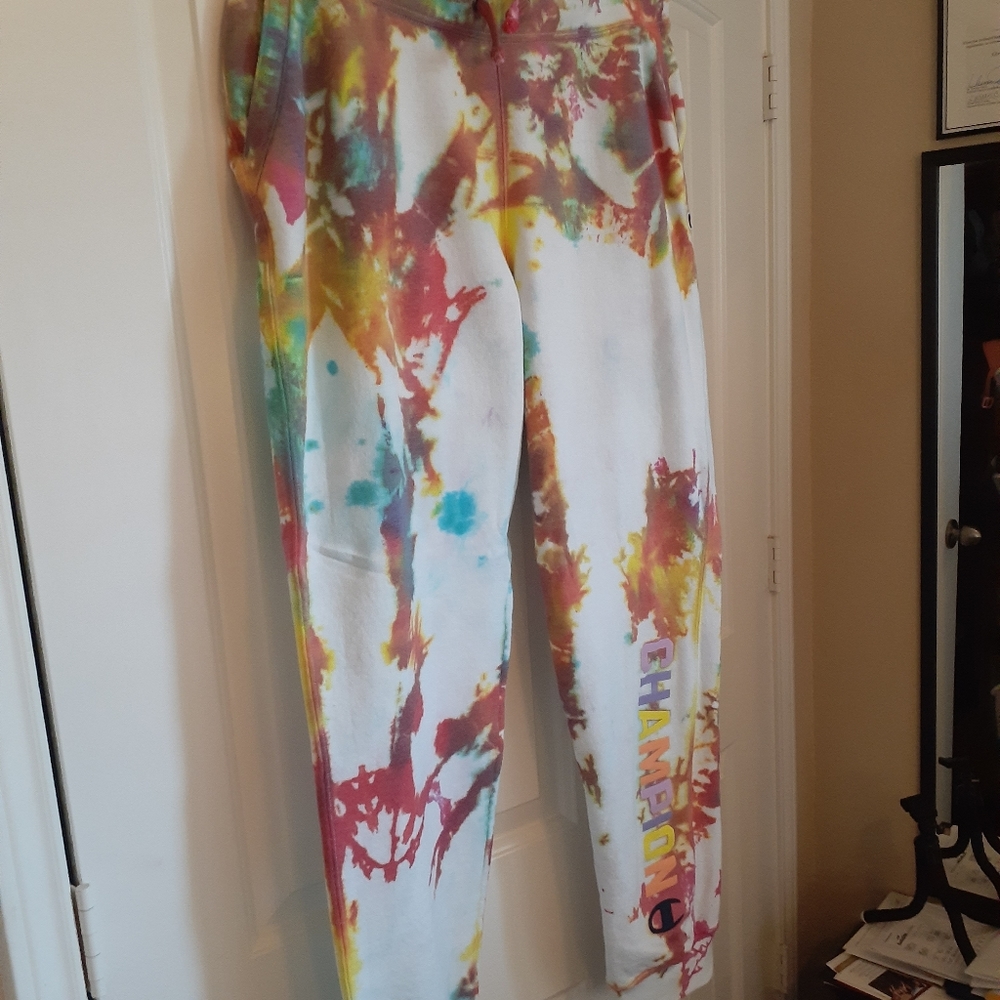 Champion Hand Tiedyed Jogger Sweatpants